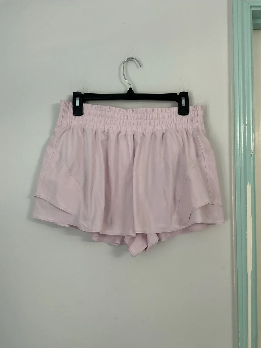 lululemon athletica Light Pink Layered Athletic Skort